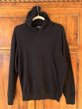Men’s Bonobos Cashmere Blend Slim Black Hoodie | Size L | Excellent Condition